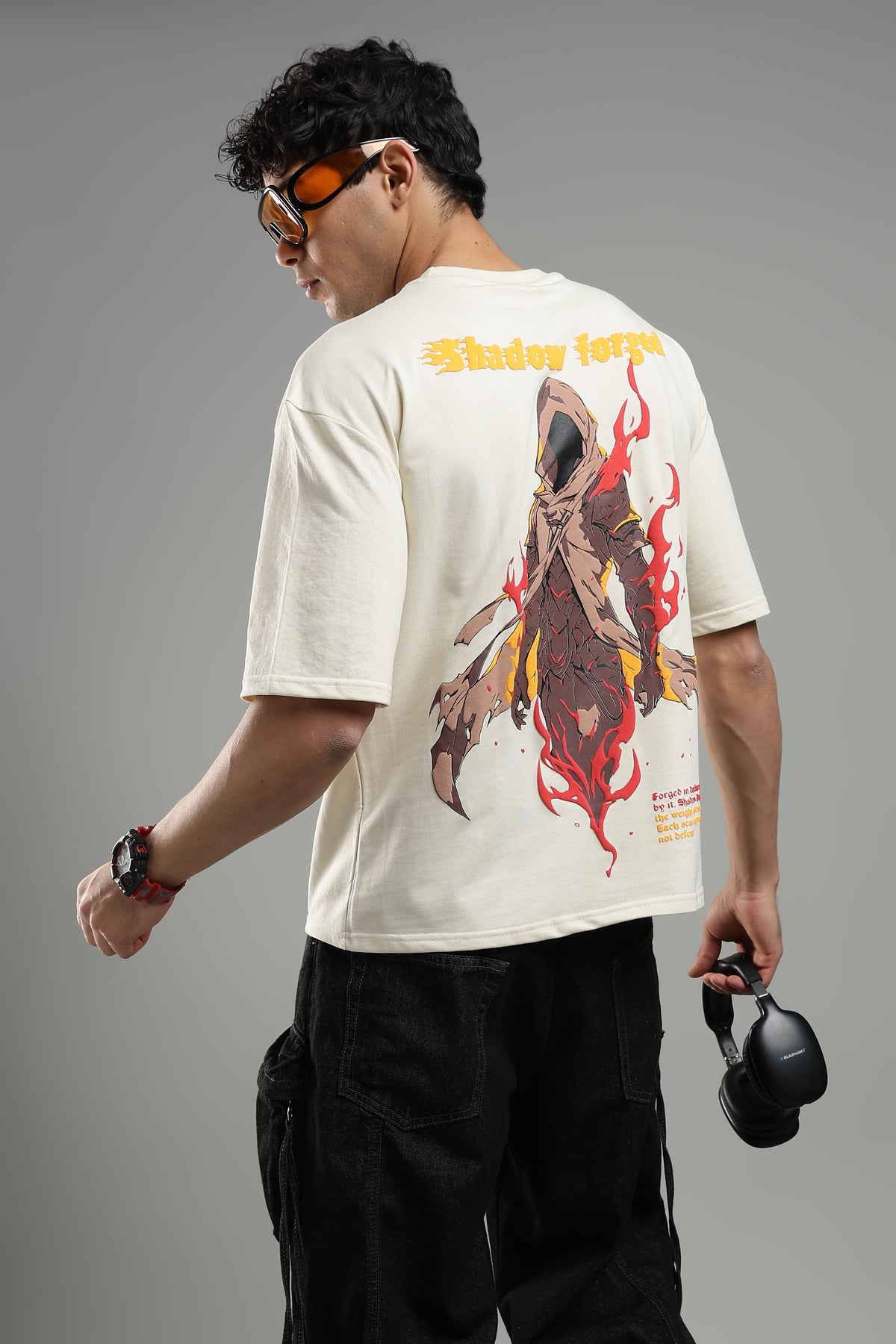 Shadow Forged Oversized T-Shirt