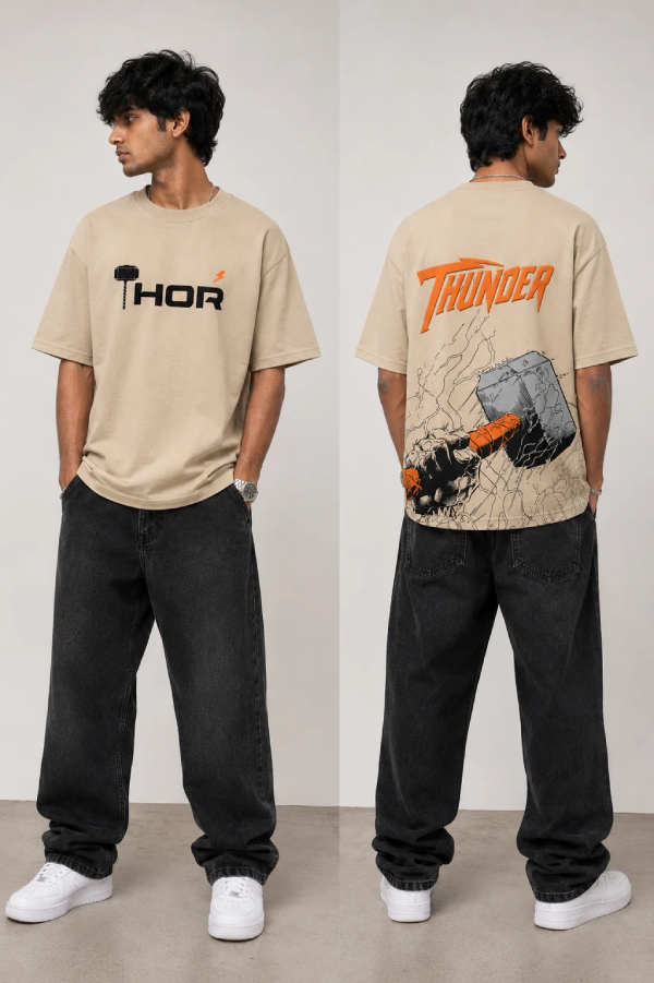 Soul Reaper Graphic Oversized T-Shirt